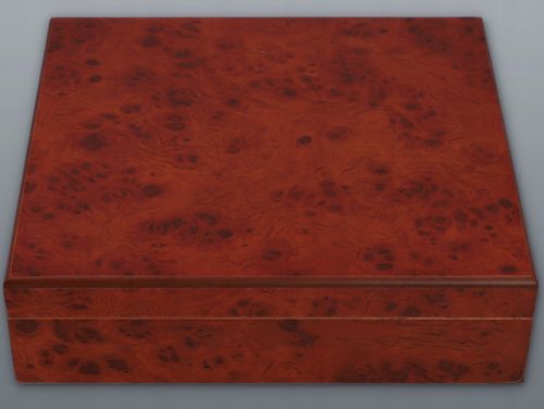 Profesjonalny Cygara Humidor z Drewna Cedrowego i MDF Brązowy na Arena.pl