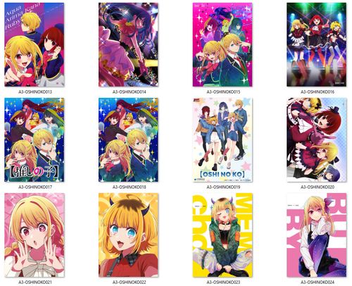 Plakat A3 Oshi no Ko DO WYBORU na Arena.pl