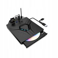 NAGRYWARKA DVD ZEWNĘTRZNA USB 30 TYPE C 8W1 DO LAPTOPA KOMPUTERA