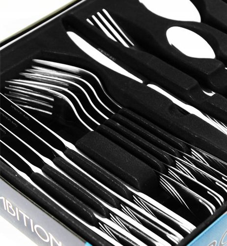 AMBITION NAPOLI SZTUĆCE 24 EL 6 OS PUDEŁKO POŁYSK na Arena.pl