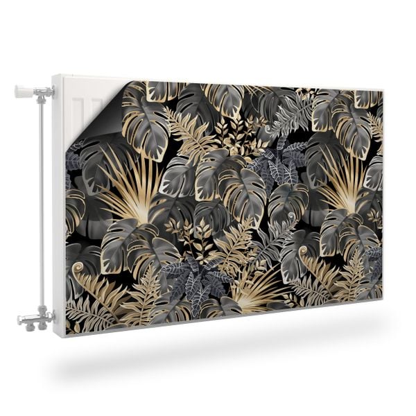 Mata MAGNETYCZNA Grzejnika Liście Bananowca Palma Rośliny 120cm x 60cm zdjęcie 1