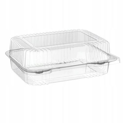 Pojemnik cukierniczy na ciasto - wieloporcjowy - 23,6 x 16,5 x 7 cm na Arena.pl