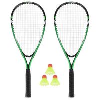 Zestaw do gry w speedmintona NRS001 Nils zielony