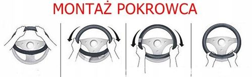 VW Golf 4 5 6 7 Jetta Passat B5 B6 B7 Polo UP! na kierownice skóra karbon na Arena.pl