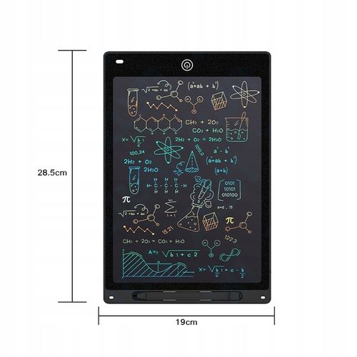 TABLET GRAFICZNY XXL DO RYSOWANIA 12 CALI TABLICA ZNIKOPIS MULTIKOLOR na Arena.pl