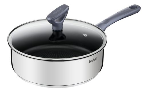 Patelnia głęboka pokrywka TEFAL Daily Cook 24cm non-stick indukcja G7303255 na Arena.pl