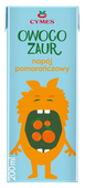 Cymes Owocozaur Napój o smaku pomarańczowym 200 ml