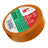 TAŚMA IZOLACJA PCV 2702 19mm/25m POMARAŃCZOWA, SCAPA