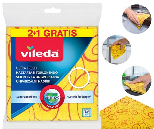 Pucerka uniwersalna  Vileda 3D 3 szt. na Arena.pl