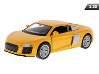Model 1:34, 2016 AUDI R8 Coupe V10, żółty (A880AR8CVZ)