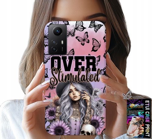 ETUI DO XIAOMI NOTE 12S 4G - OVER STIMULATED, NASTOLETNIE WZORY, CASE na Arena.pl