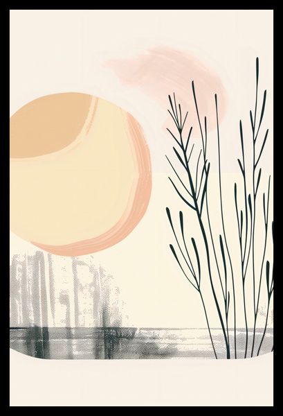 Plakat 61x91,5cm Pastelowy Wschód zdjęcie 2