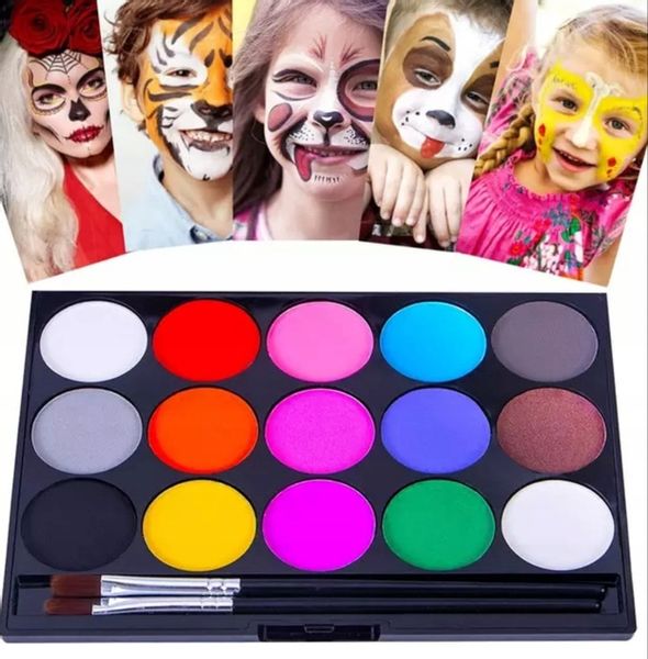 ZESTAW FARB DO MALOWANIA TWARZY CIAŁA BUZI DLA DZIECI zdjęcie 1