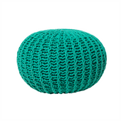 Puf 50 x 35 cm zielony CONRAD II