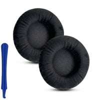 Nauszniki Gąbki Pady do STEELSERIES SIBERIA V1 V2 V3 Welur Czarne