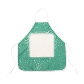 Fartuch lniany Bleached Starry Green do sublimacji