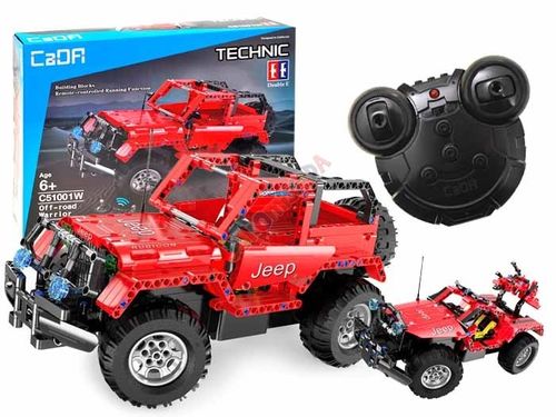 Klocki Techniczne Zbuduj Auto OFF ROAD STEROWANE na Arena.pl