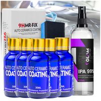 POWŁOKA CERAMICZNA NA LAKIER AUTA HYDROFOBOWA 9H MR FIX CERAMIKA x 5+IPA 99