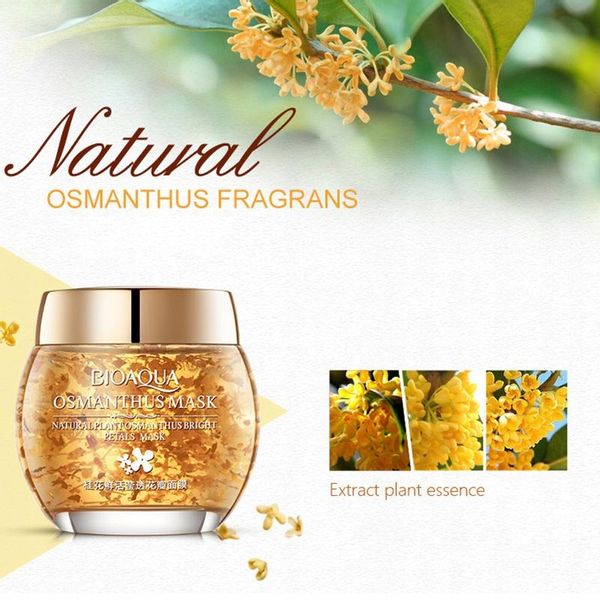Bioaqua Nawilżająca Maska Na Noc Golden Osmanthus zdjęcie 4