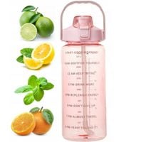 Butelka Bidon na Wodę Motywacyjna z Miarką Siłownia Fitness 2L