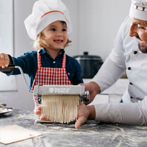MASZYNKA DO MAKARONU ZE STALI NIERDZEWNEJ MASZYNA DO WAŁKOWANIA + KROJENIA na Arena.pl
