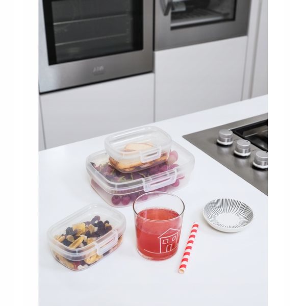 Curver Zestaw Pojemników Śniadaniowych 2 x 1,3L zdjęcie 2