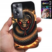 ETUI DO OPPO A79 5G - WĄŻ, WĘŻE KOBRA GRZECHOTNIK CASE + FOLIA