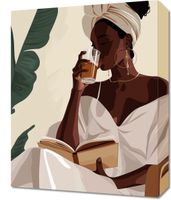 Obraz 40x50cm Chwila z Książką