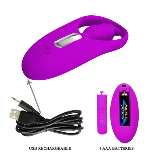 Mały Wibrator Masażer Łechtaczki Do Majtek Usb zdjęcie 6