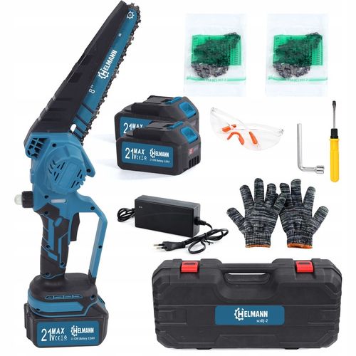 PIŁA ŁAŃCUCHOWA AKUMULATOROWA 8" BEZSZCZOTKOWA PILARKA DO GAŁĘZI na Arena.pl