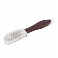 Szczotka do zamszu i nubuku nubucku z drewnianą rączką czyszcząca