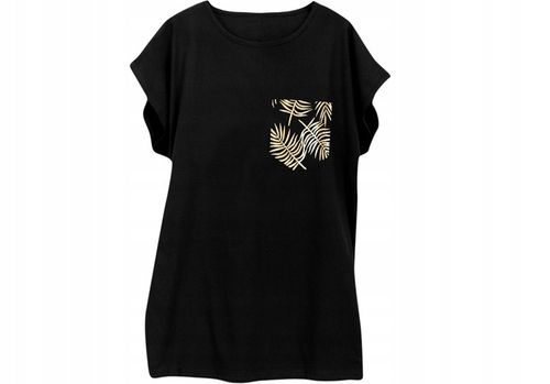 Kobieca dłuższa bluzka z bawełny 4XL 48 na Arena.pl