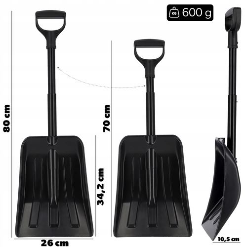 SAPERKA ŁOPATA DO ŚNIEGU SZUFLA DO SAMOCHODU AUTA na Arena.pl