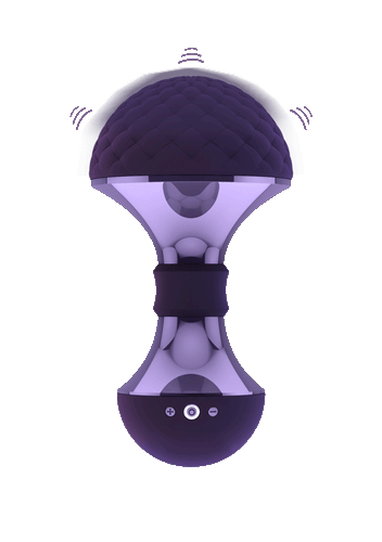 enoki - bendable massager - purple na Arena.pl