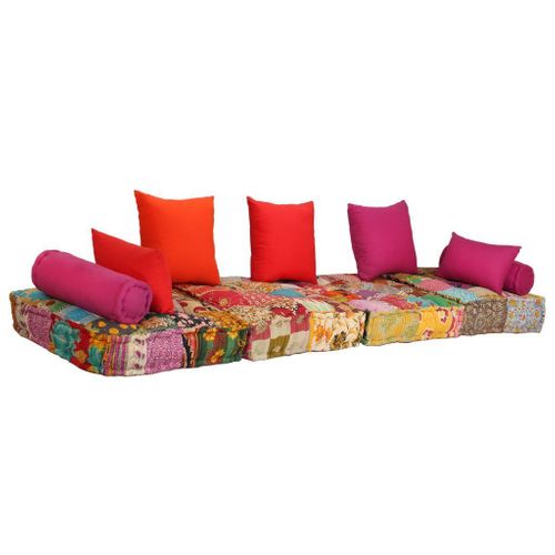 Modułowa Sofa Patchworkowa, 2-Osobowa na Arena.pl