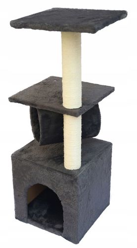 DRAPAK DLA KOTA WIEŻA LEGOWISKO do leżenia DOMEK Budka 4 Poziomy Tuba na Arena.pl