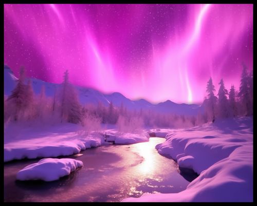 Plakat 76x60,5cm Aurora Nad Niebiem na Arena.pl