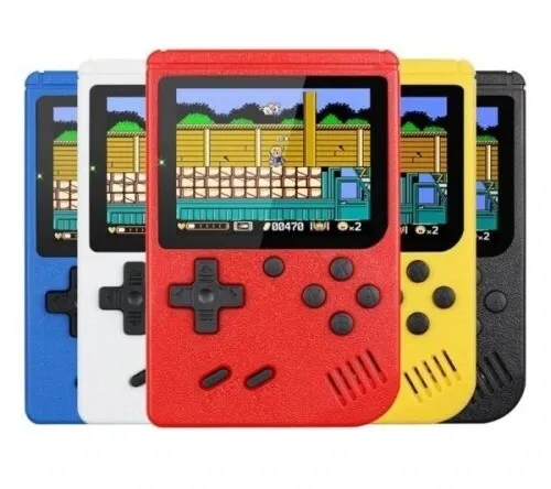 PRZENOŚNA MINI KONSOLA RETRO 400 GIER GAMEBOY GRA na Arena.pl