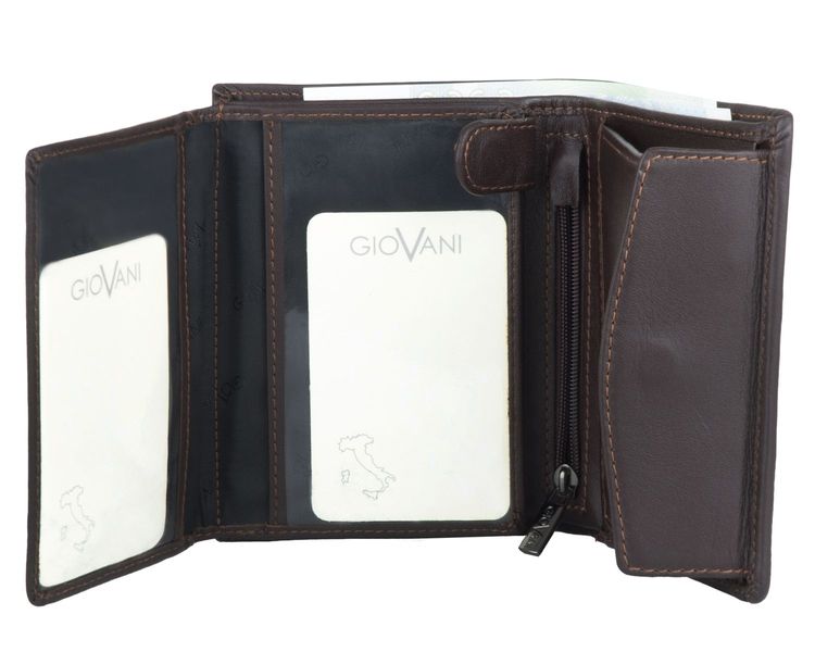 Portfel męski Davido - Giovani Brązowy zdjęcie 3