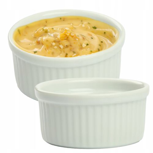 KOKILKA PORCELANOWA DO ZAPIEKANIA 7CM MISECZKA NACZYNIE DO SOSÓW DIPÓW na Arena.pl