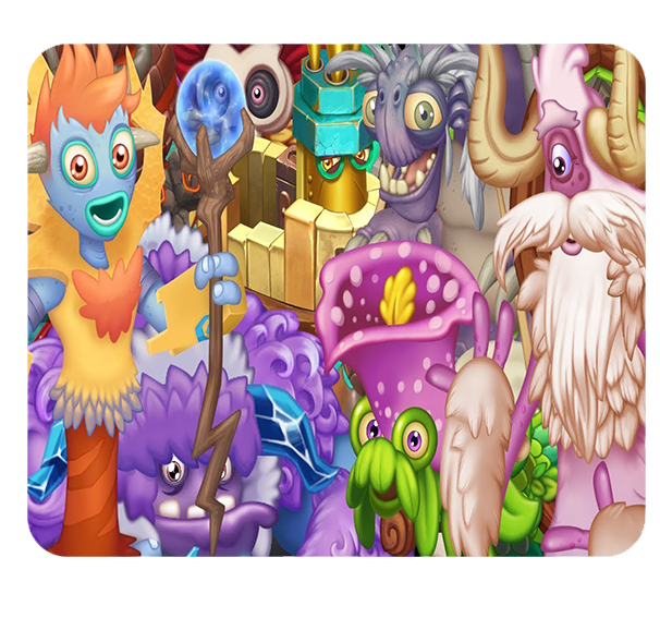 Podkładka pod myszkę My Singing Monsters zdjęcie 1