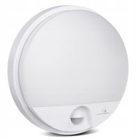 Lampa ścienna LED 15W z czujnikiem ruchu PIR zmierzchu zewnętrzna IP54