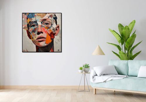 Plakat 90x90cm Podział Samego Siebie na Arena.pl