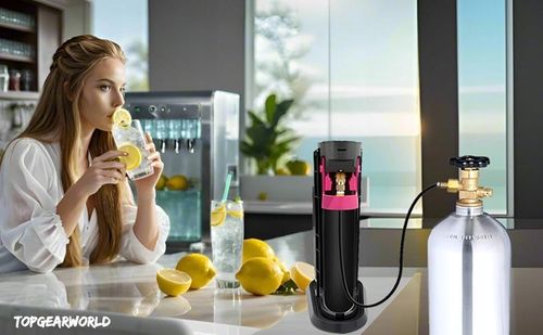 W21.8 PRZETOCZKA ADAPTER ZE STALOWYM WĘŻEM DO SODASTREAM QUICK CONNECT CO2 na Arena.pl