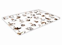 SZKLANA DESKA KUCHENNA 30x20 230a Grafika kawy