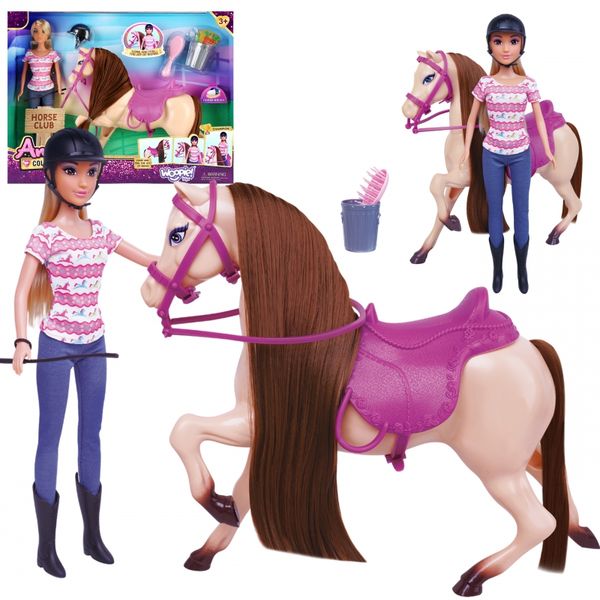 WOOPIE ROYAL Zestaw Urocza Lalka z Koniem + Akcesoria zdjęcie 13