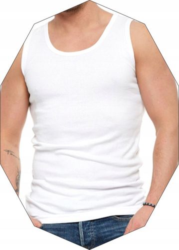 PODKOSZULKA KOSZULKA MĘSKA 100% BAWEŁNA GŁADKA XL Moraj na Arena.pl