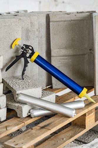 Pistolet do silikonu wyciskacz do mas kiełbas 600ml Mocny Wytrzymały na Arena.pl