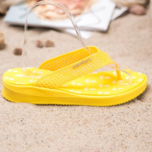 Żółte Japonki Comfort r.38 na Arena.pl