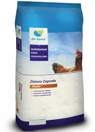 Zielona zagroda pasza dla niosek granulat 25kg De Heus na Arena.pl